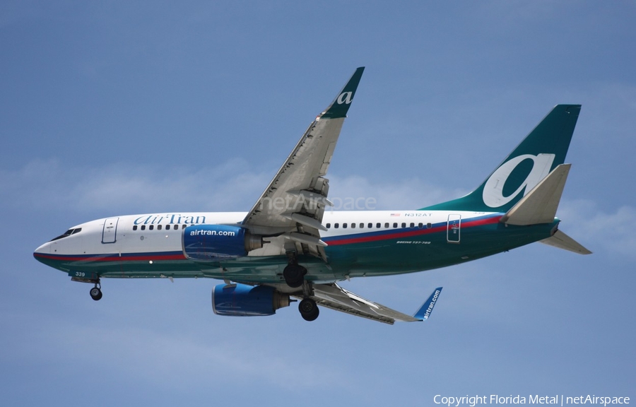 AirTran Airways Boeing 737-7BD (N312AT) | Photo 300276
