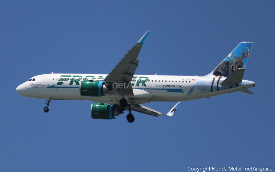 Frontier Airlines Airbus A320-251N (N312FR) | Photo 578759