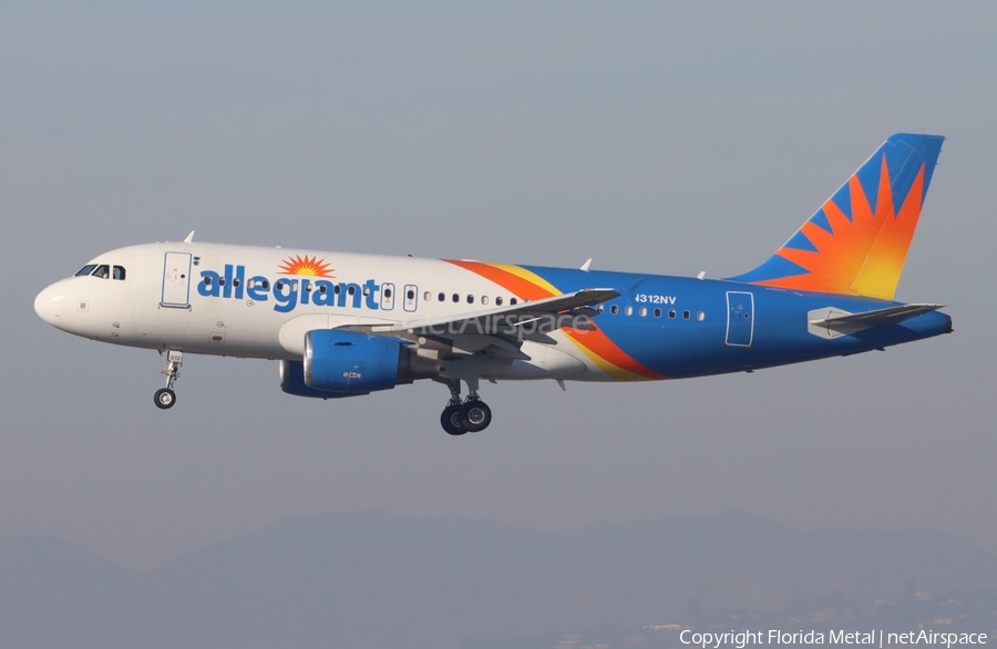 Allegiant Air Airbus A319-111 (N312NV) | Photo 661431