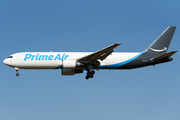 Amazon Prime Air (Air Transport International) Boeing 767-338(ER)(BDSF) (N313AZ) at  Windsor Locks - Bradley International, United States