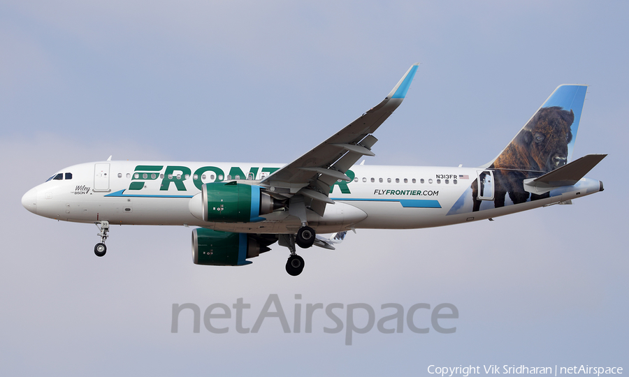 Frontier Airlines Airbus A320-251N (N313FR) | Photo 195678