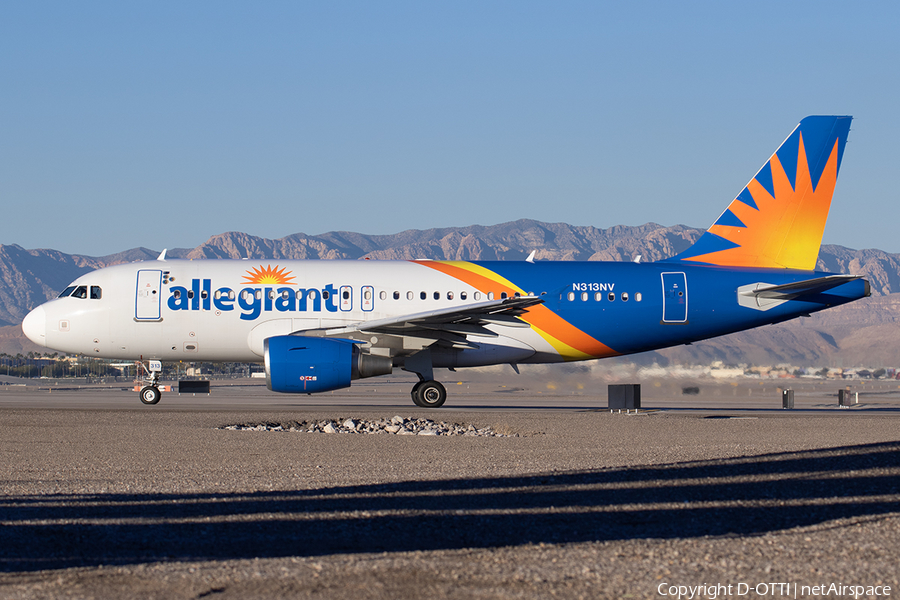 Allegiant Air Airbus A319-111 (N313NV) | Photo 546796