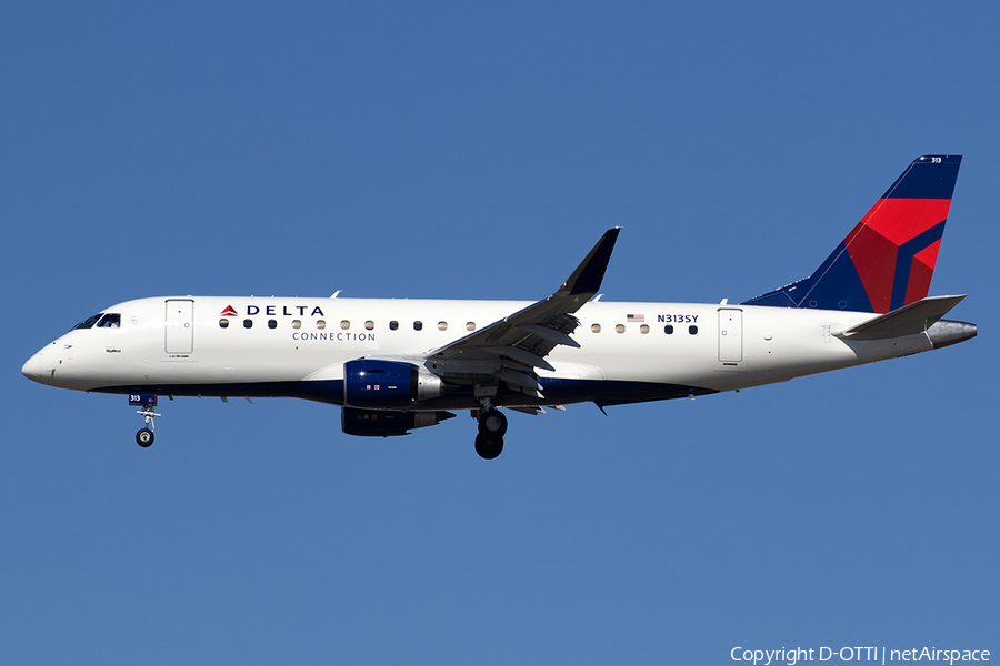 Delta Connection (SkyWest Airlines) Embraer ERJ-175LR (ERJ-170-200LR) (N313SY) | Photo 540774