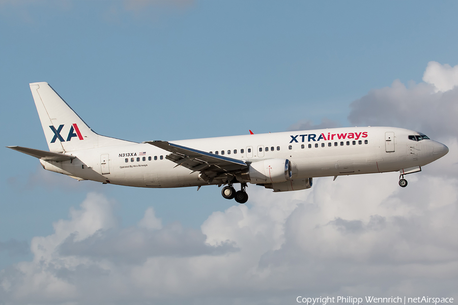 Xtra Airways Boeing 737-484 (N313XA) | Photo 242145