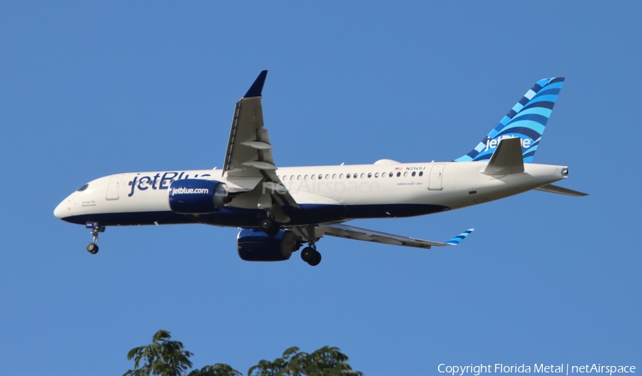JetBlue Airways Airbus A220-300 (N3145J) | Photo 677640
