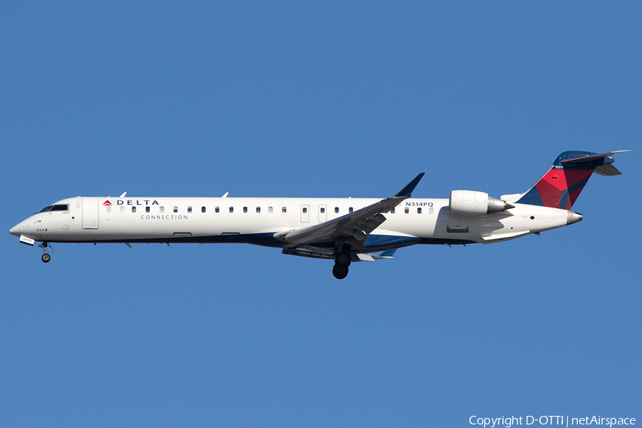 Delta Connection (Endeavor Air) Bombardier CRJ-900LR (N314PQ) | Photo 219084