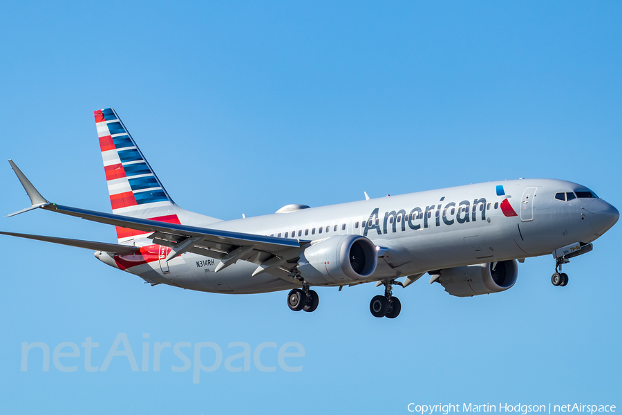 American Airlines Boeing 737-8 MAX (N314RH) | Photo 319149