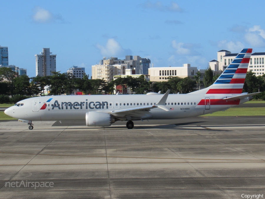 American Airlines Boeing 737-8 MAX (N314RH) | Photo 286778