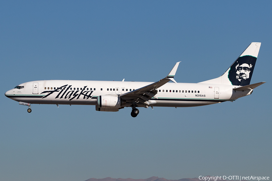 Alaska Airlines Boeing 737-990 (N315AS) | Photo 138482