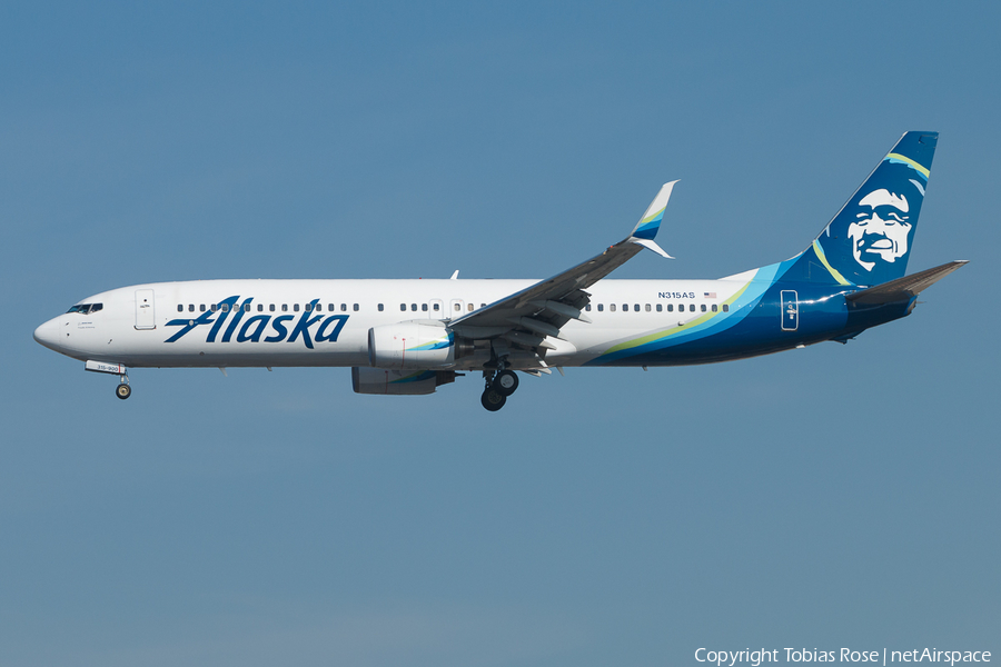 Alaska Airlines Boeing 737-990 (N315AS) | Photo 299006