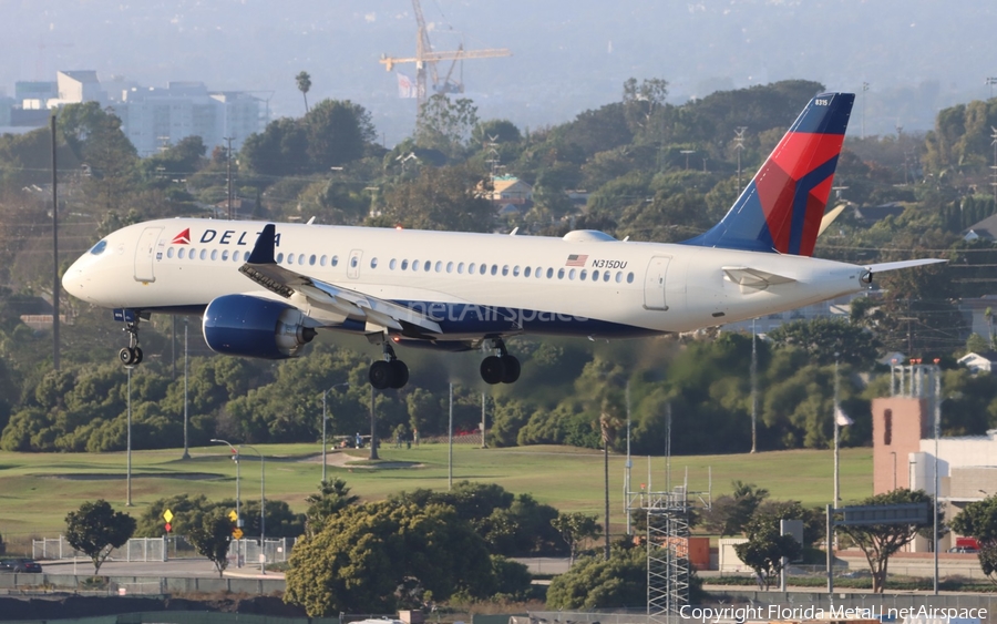 Delta Air Lines Airbus A220-300 (N315DU) | Photo 611074