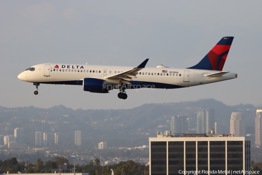 Delta Air Lines Airbus A220-300 (N315DU) | Photo 611075