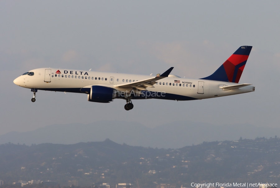 Delta Air Lines Airbus A220-300 (N315DU) | Photo 615196