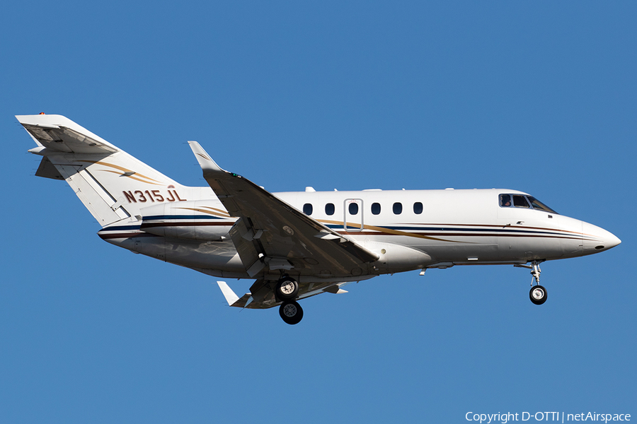 East Coast Jets Raytheon Hawker 850XP (N315JL) | Photo 361922