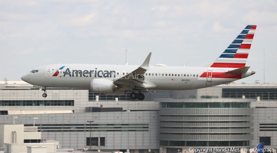 American Airlines Boeing 737-8 MAX (N315RJ) | Photo 611077