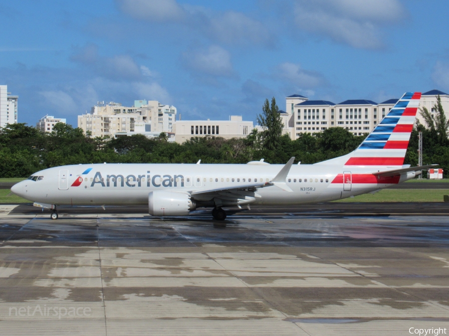 American Airlines Boeing 737-8 MAX (N315RJ) | Photo 550389