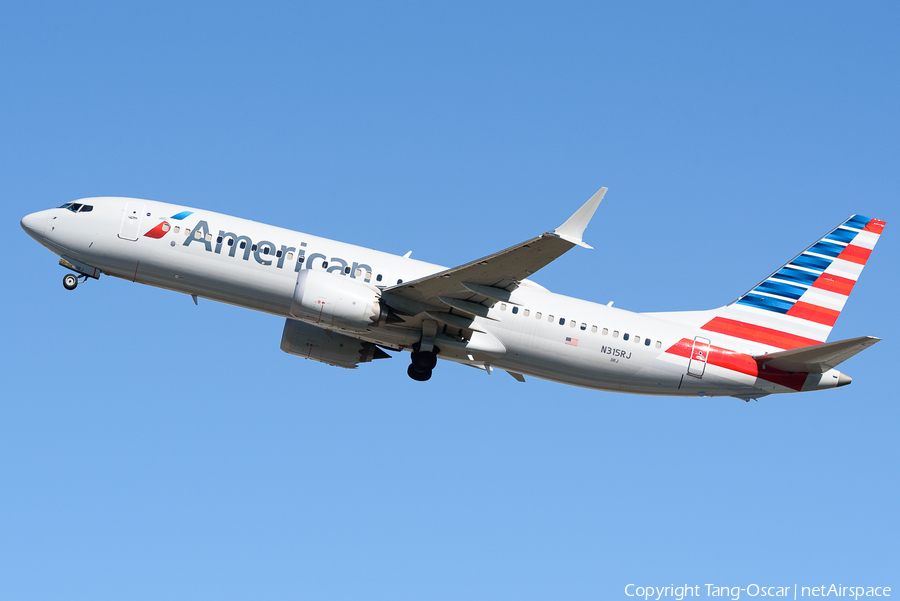 American Airlines Boeing 737-8 MAX (N315RJ) | Photo 494901