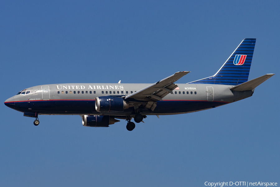 United Airlines Boeing 737-322 (N315UA) | Photo 181739
