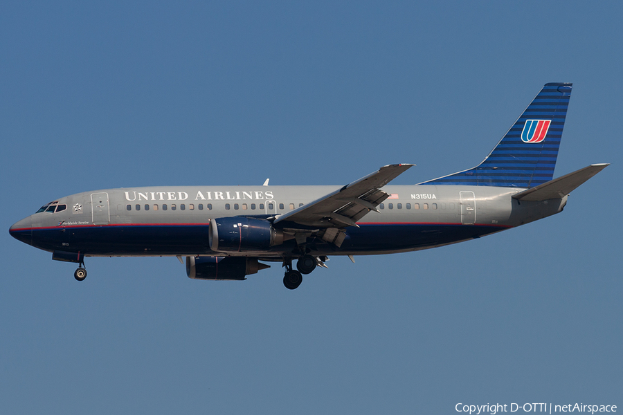 United Airlines Boeing 737-322 (N315UA) | Photo 182984