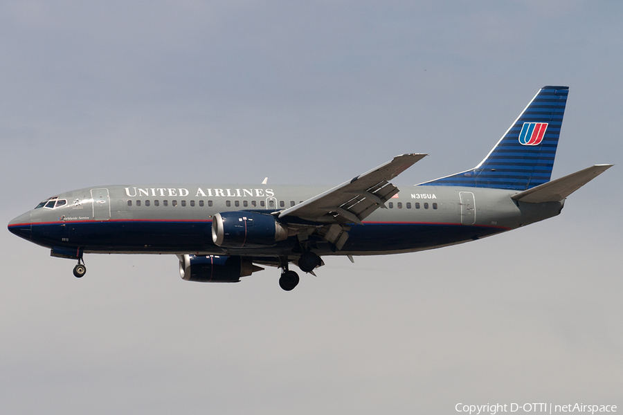 United Airlines Boeing 737-322 (N315UA) | Photo 185330