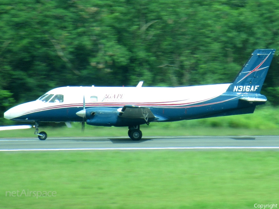 Agape Flights Inc. Embraer EMB-110P1 Bandeirante (N316AF) | Photo 247264