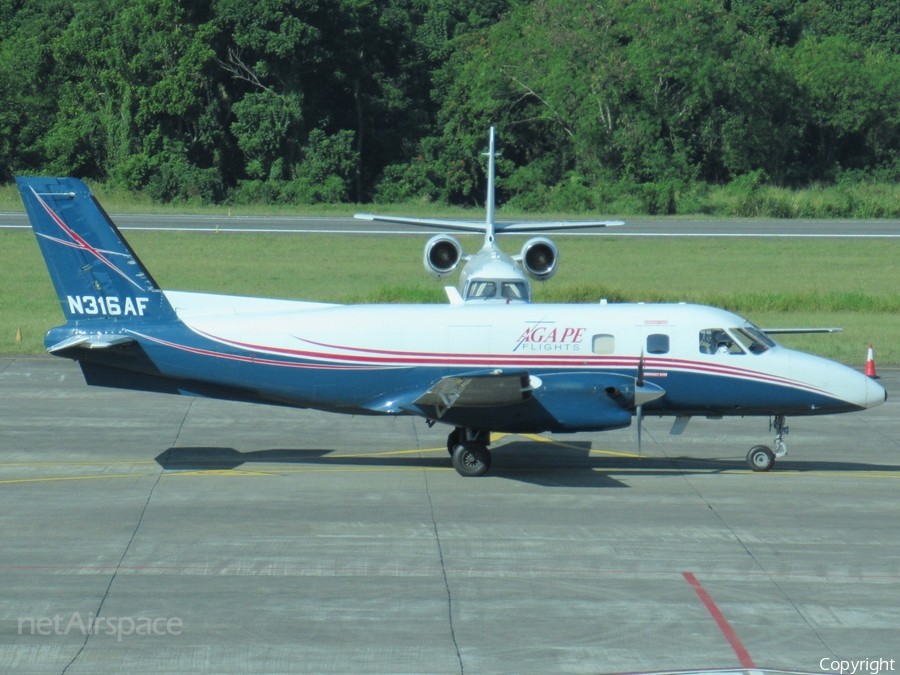 Agape Flights Inc. Embraer EMB-110P1 Bandeirante (N316AF) | Photo 282521