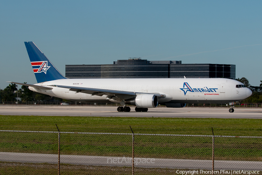 Amerijet International Boeing 767-338(ER)(BDSF) (N316CM) | Photo 134199