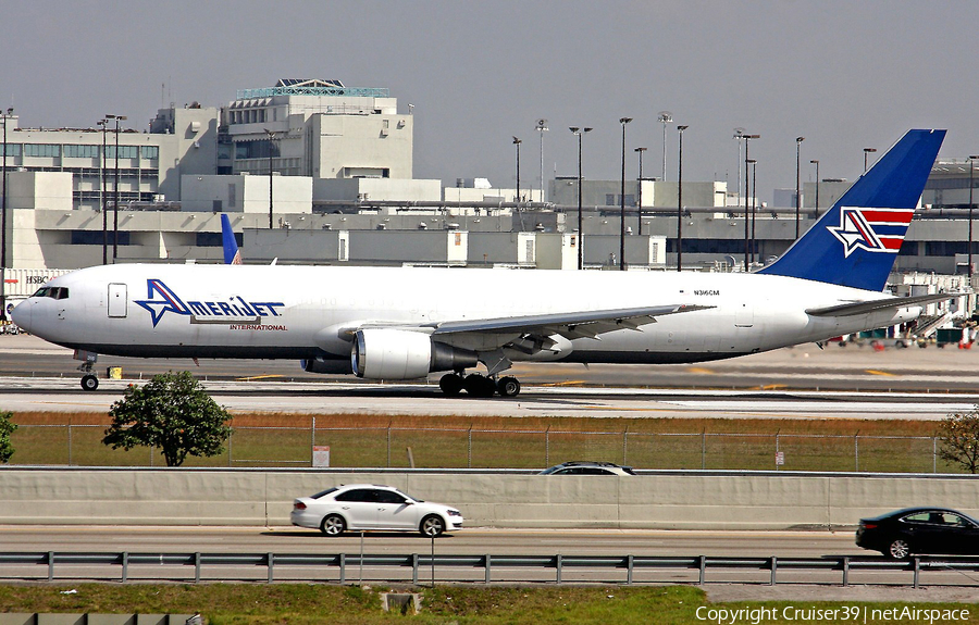 Amerijet International Boeing 767-338(ER)(BDSF) (N316CM) | Photo 94328