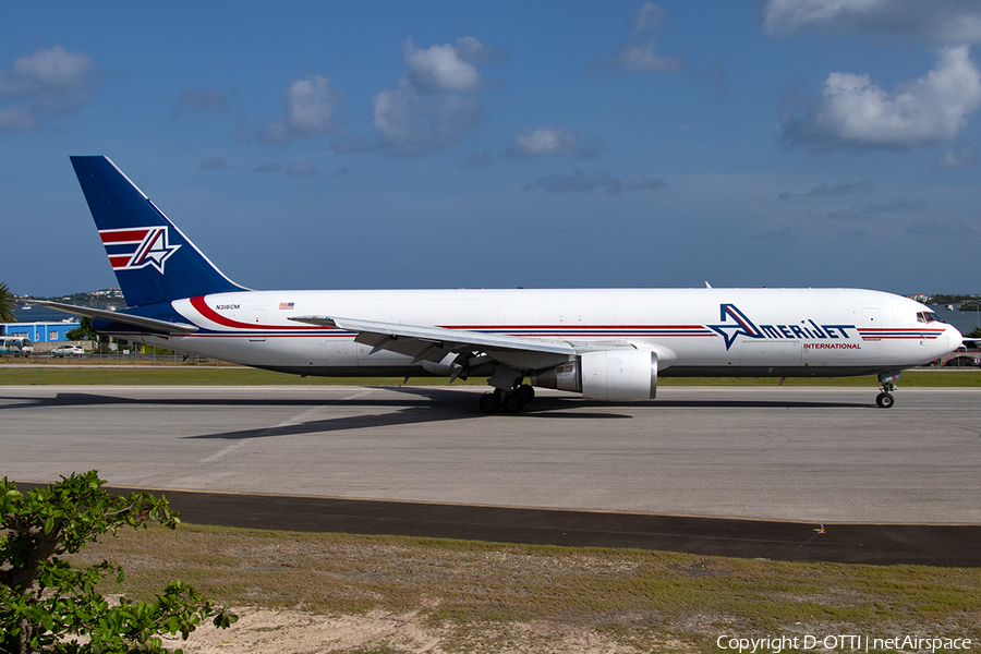 Amerijet International Boeing 767-338(ER)(BDSF) (N316CM) | Photo 359631