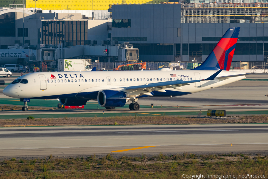 Delta Air Lines Airbus A220-300 (N316DU) | Photo 597866