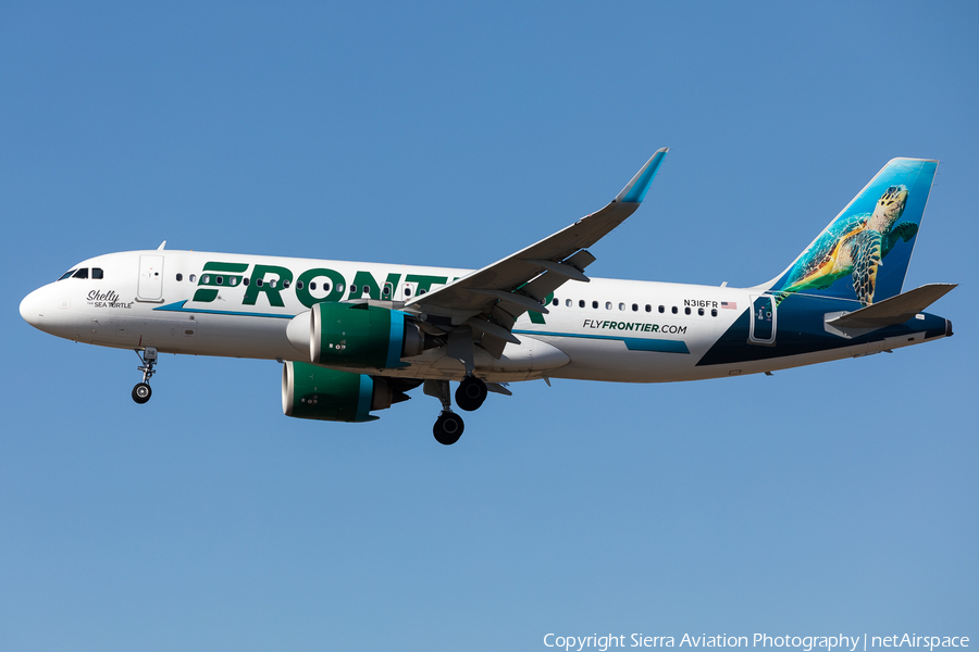 Frontier Airlines Airbus A320-251N (N316FR) | Photo 352819
