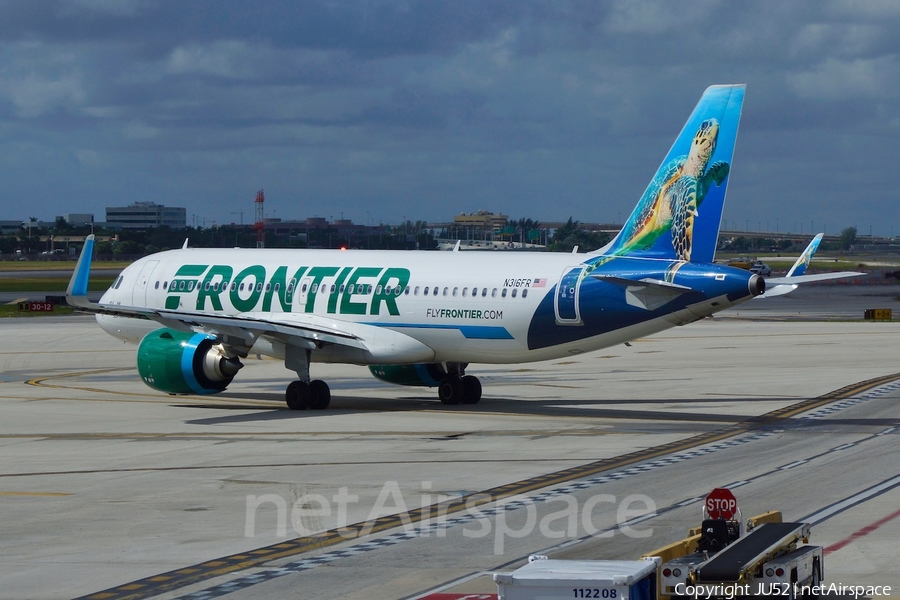 Frontier Airlines Airbus A320-251N (N316FR) | Photo 292045