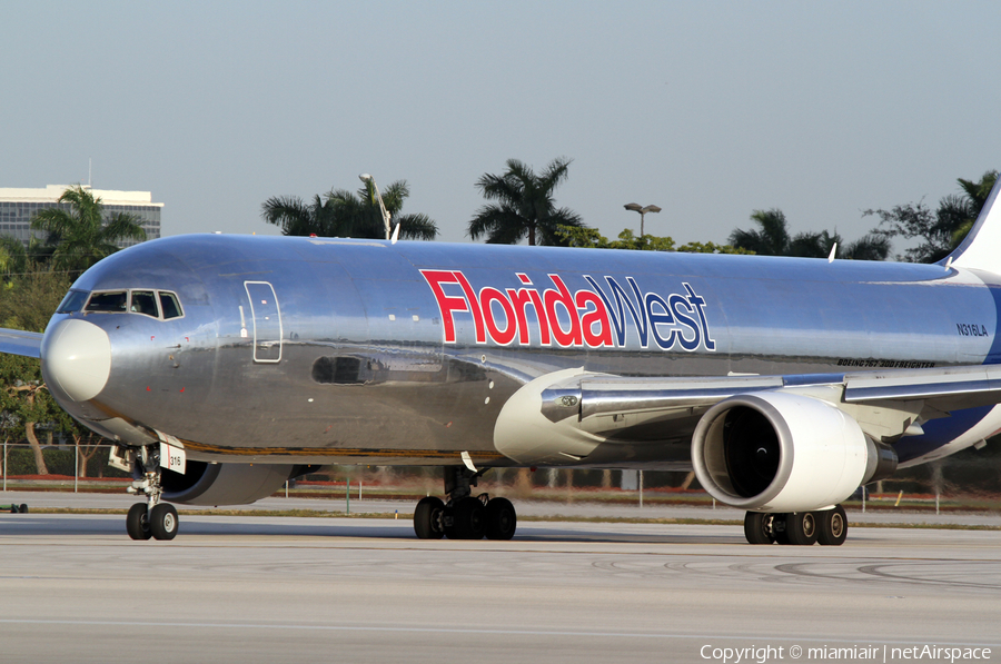 Florida West International Airlines Boeing 767-316F(ER) (N316LA) | Photo 1088