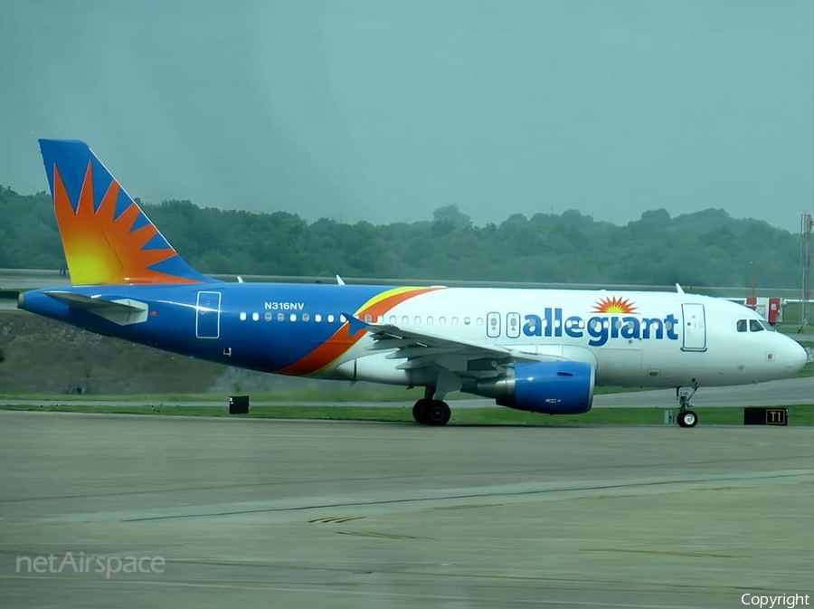 Allegiant Air Airbus A319-111 (N316NV) | Photo 567763