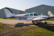 (Private) Beech Baron 95-B55 (T-42A) (N3175W) at  Fond Du Lac County, United States