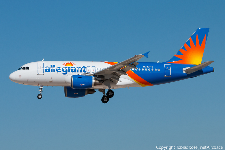Allegiant Air Airbus A319-111 (N317NV) | Photo 296962