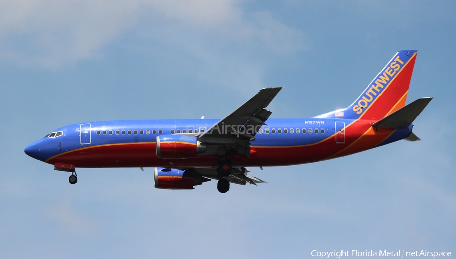 Southwest Airlines Boeing 737-3Q8 (N317WN) | Photo 579163