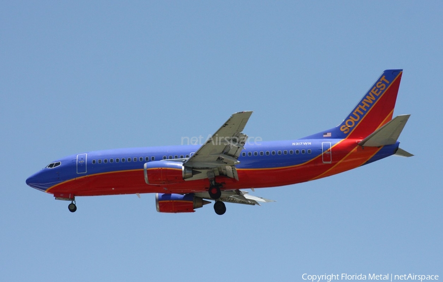 Southwest Airlines Boeing 737-3Q8 (N317WN) | Photo 331281