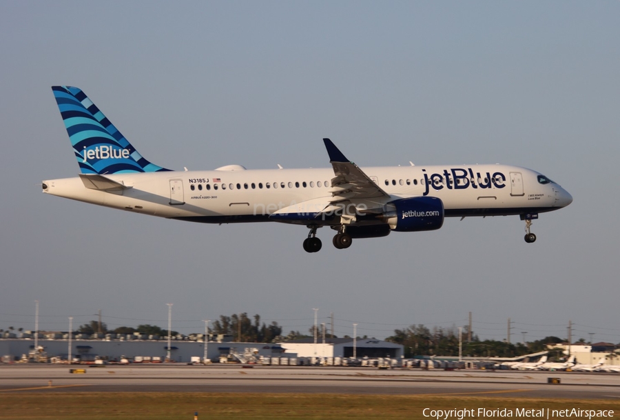 JetBlue Airways Airbus A220-300 (N3185J) | Photo 677643