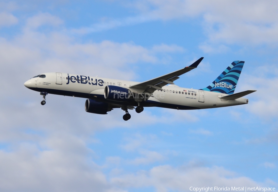 JetBlue Airways Airbus A220-300 (N3185J) | Photo 677644