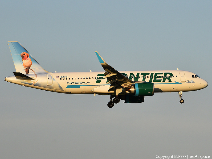 Frontier Airlines Airbus A320-251N (N318FR) | Photo 245549