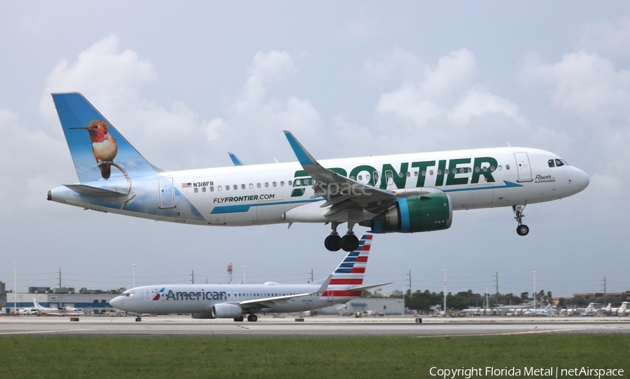 Frontier Airlines Airbus A320-251N (N318FR) | Photo 350966