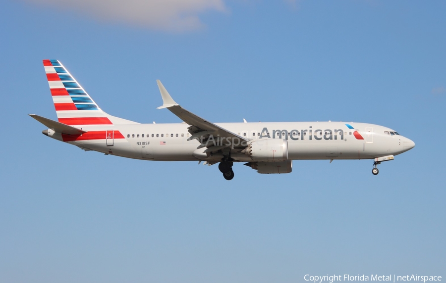American Airlines Boeing 737-8 MAX (N318SF) | Photo 656654