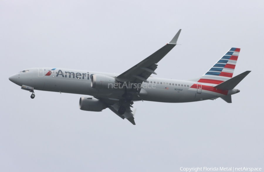 American Airlines Boeing 737-8 MAX (N318SF) | Photo 482925
