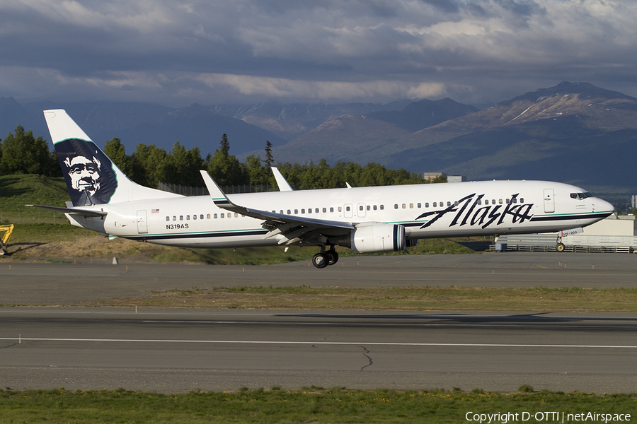 Alaska Airlines Boeing 737-990 (N319AS) | Photo 362999