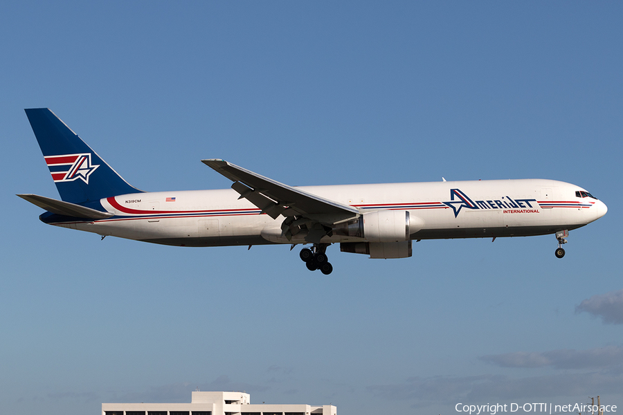 Amerijet International Boeing 767-338(ER)(BDSF) (N319CM) | Photo 137311