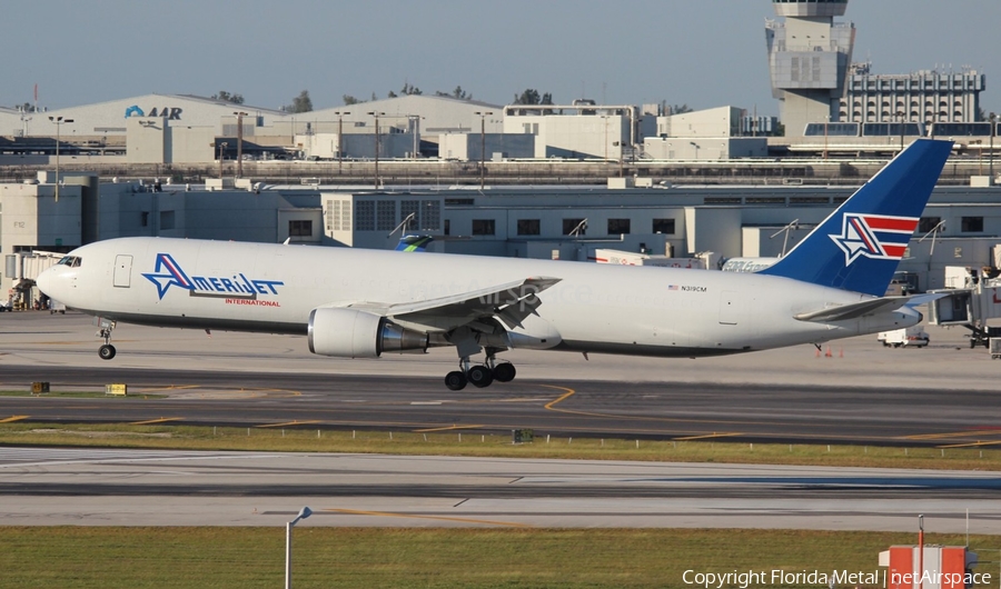 Amerijet International Boeing 767-338(ER)(BDSF) (N319CM) | Photo 295649