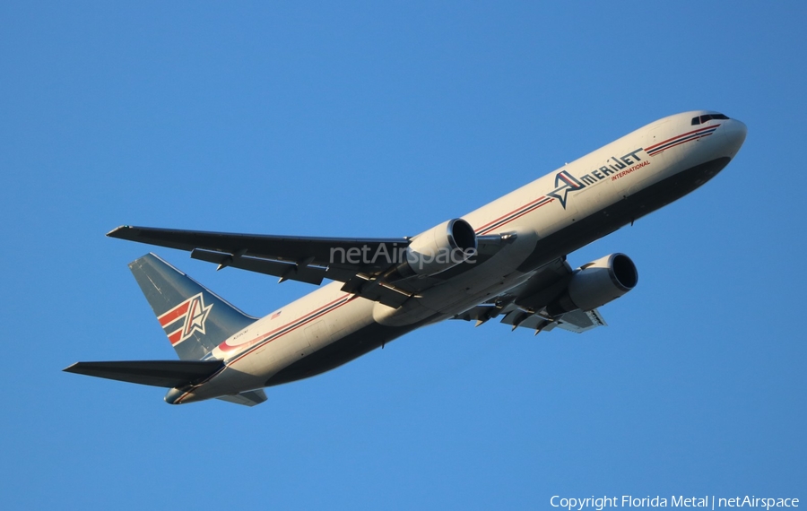 Amerijet International Boeing 767-338(ER)(BDSF) (N319CM) | Photo 296336