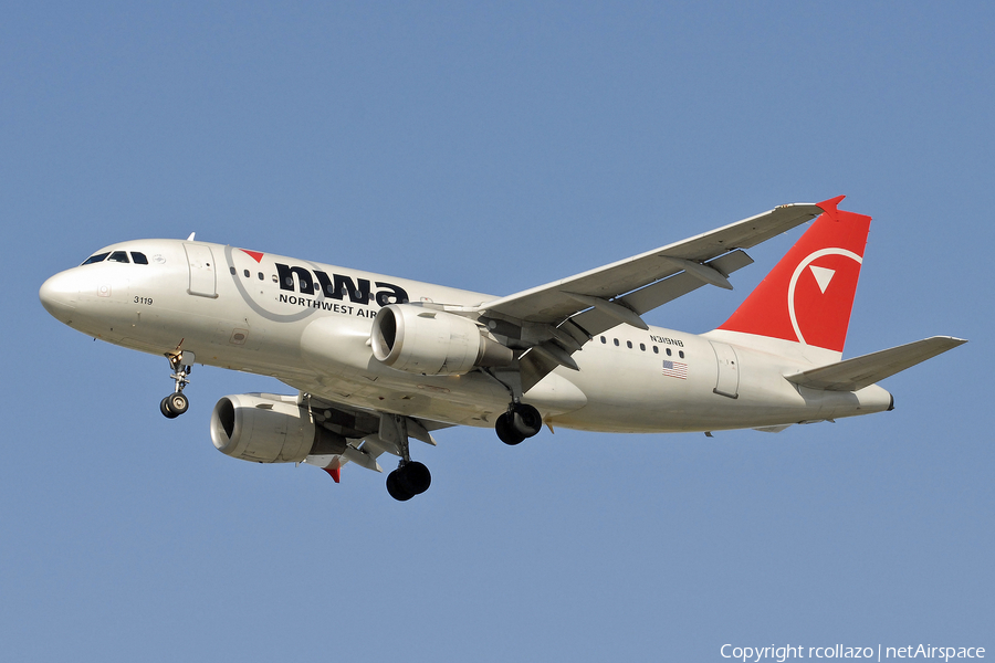 Northwest Airlines Airbus A319-114 (N319NB) | Photo 10932