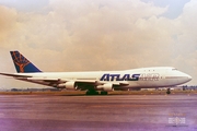 Atlas Air Boeing 747-128F (N3203Y) at  Mexico City - Lic. Benito Juarez International, Mexico